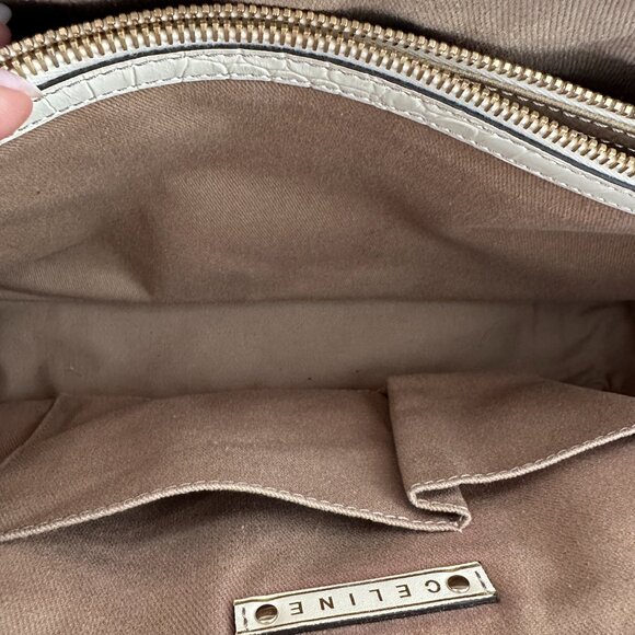 VINTAGE Celine Boogie Bag in Macadam - Picture 6 of 11